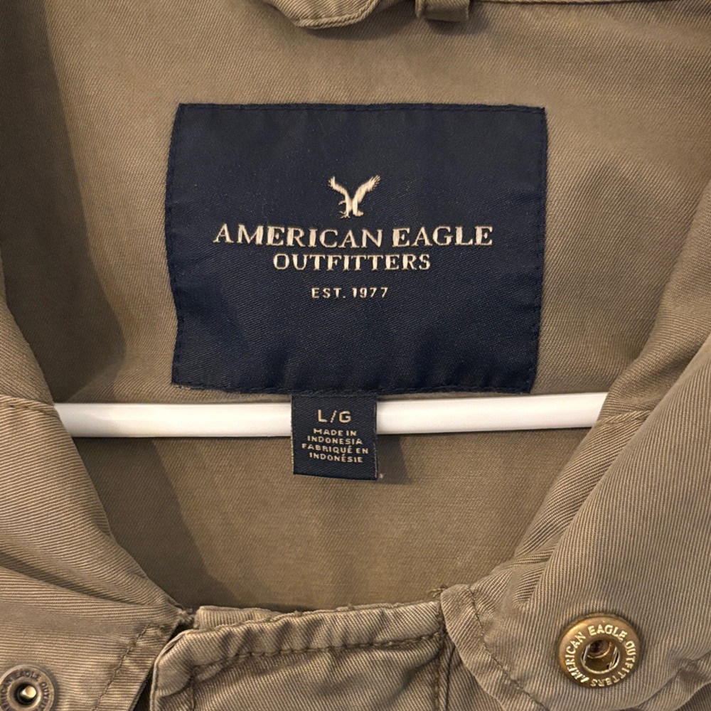 American Eagle Outfitters Khaki Jacket - Picture 2 of 6